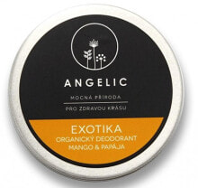 Дезодоранты Angelic Exotica Органический дезодорант с ароматом манго и папайя 50 мл
