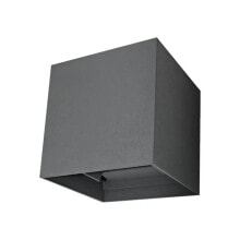 MATEL LUXE led wall light IP54 cube neutral 6W