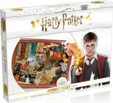 Детские развивающие пазлы winning Moves Puzzle 1000 Harry Potter Hogwarts