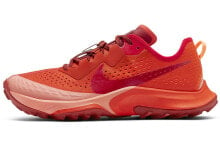 Nike Air Zoom Terra Kiger 7 耐磨 低帮 跑步鞋 女款 橙红 / Кроссовки Nike Air Zoom Terra Kiger 7 DM9469-800