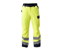 Различные средства индивидуальной защиты для строительства и ремонта Lahti Pro Warning Waist Trousers Premium yellow XXXL (L4100606)