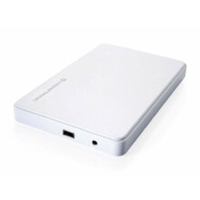 Купить корпуса и док-станции для внешних жестких дисков и SSD Conceptronic: Сумка для жесткого диска белая 2,5" Conceptronic Hard Drive Case