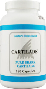 Витамины и БАДы для мышц и суставов BioTherapies Cartilade Pure Shark Cartilage Пищевая добавка из чистого хряща акулы 180 г