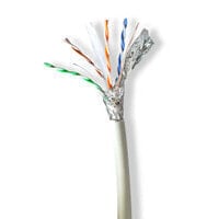 Nedis CCBG8538GY100S - 100 m - Cat6a - S/FTP (S-STP)