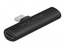 DeLOCK 64114 гендерный адаптер USB Type-C 2 x USB Type-C Черный