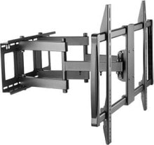 Brackets and racks for televisions and audio equipment