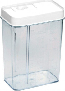 Plast Team Plast Team Container With Dispenser And Measuring Measure 1.2l 1178 White