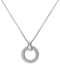 Ювелирные колье Forever DP901 Sparkling Silver Diamond Topaz Necklace (Chain, Pendant)