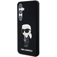 KARL LAGERFELD KLHCS24SSNIKBCK S24 S921 Silicone Ikonik phone case