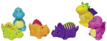 Игрушки для ванной для детей до 3 лет Детская игрушка для ванны goki динозавры резиновые
