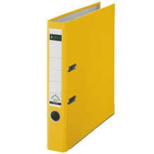 Школьные файлы и папки Esselte Plastic Lever Arch File A4 80mm 180° Желтый 10155015