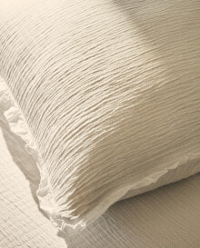 Muslin cushion cover