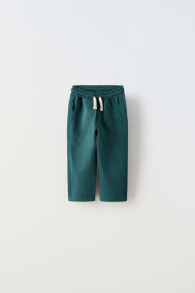 Trousers with herringbone stripe