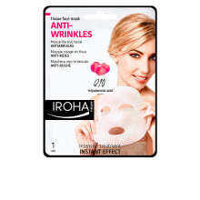 Iroha Tissue Mask Q10 Anti Wrinkles Антивозрастная тканевая маска и гиалуроновой кислотой 1 шт