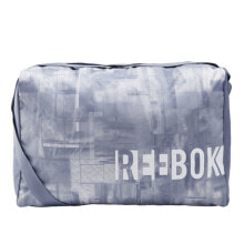 Мужские спортивные сумки мужская спортивная сумка серая текстильная маленькая для тренировки с ручками через плечо Reebok W Elemental GR EC5511 bag