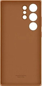 Samsung Etui Samsung Leather Case Galaxy S23 Ultra Camel [H]