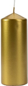 Zylindrische Kerze 60x150 mm Goldmetallic - Bispol