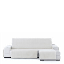 Right short arm chaise longue cover Eysa LEVANTE White 100 x 110 x 240 cm