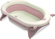 Ванночки для малышей sensillo Wanienka turystyczna składana powder pink