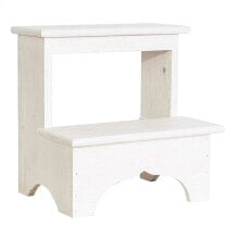 WELLHOME Escalon stool made of wood finish 40x30x40 cm