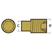 TECNOSEAL Series 2284 Caterpillar Plug Anode