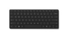 Клавиатуры Microsoft Designer Compact Keyboard клавиатура Bluetooth AZERTY Черный 21Y-00005