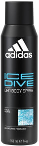 Adidas Ice Dive Cool & Aquatic Deo Body Spray - Parfümiertes Körperspray