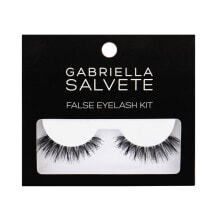 False eyelashes and glue