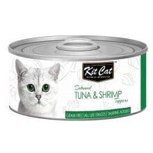 KITCAT Tuna & Shrimp Wet Cat Food 80gr