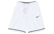 Nike DRI-FIT CLASSIC 松紧 Logo 低腰宽松篮球短裤 男款 白色 / Брюки Nike DRI-FIT CLASSIC Logo AQ5601-100