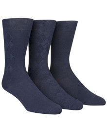 Men's Socks, Rayon Dress Men's Socks 3 Pack