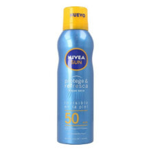 Spray Sun Protector Sun Protege & Refresca Nivea 50 (200 ml)
