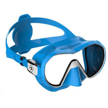 Masks and snorkels for scuba diving