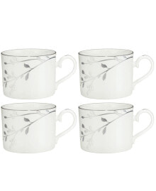 Noritake birchwood Set of 4 Cups, Service For 4