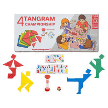 AQUAMARINE Tangram 4 Championship Players Board Game