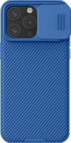 Nillkin Etui Nillkin Camshield Pro iPhone 15 Pro Blue / Niebieski