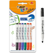 BIC Kids Mini Velleda Pack Chalk Marker 6 Units