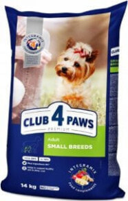 Купить сухие корма для собак Club 4 Paws: Club 4 Paws CLUB4Ł PIES 14kg MAŁA RASA