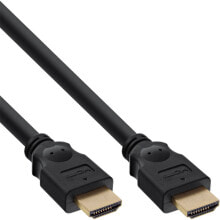 Компьютерные разъемы и переходники inLine 17633P HDMI кабель 0,3 m HDMI Тип A (Стандарт) Черный