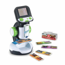 Детские микроскопы и телескопы Vtech купить со скидкой