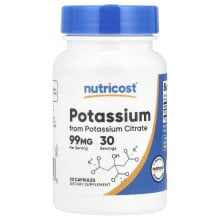 Potassium, 99 mg , 30 Capsules