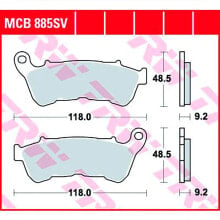 TRW MCB885SV Sintered Brake Pads