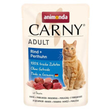 ANIMONDA Carny Adult Beef andguinea fowl wet food for cat 85g