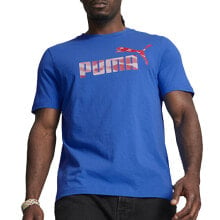 Синие мужские футболки PUMA купить от $36