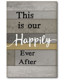 Courtside Market happily Ever After Gallery-Wrapped Canvas Wall Art - 12