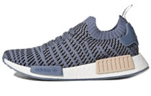 adidas originals NMD_R1 STLT Primeknit 低帮运动鞋 女款 深蓝编织 / Кроссовки Adidas originals NMD_R1 STLT Primeknit CQ2029