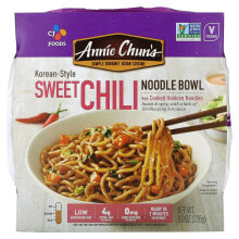 Annie Chun's, Noodle Bowl, сладкий по-корейски сладкий чили, средней остроты, 226 г (8 унций)