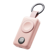 Купить внешние аккумуляторы и аксессуары joyroom: Розовый внешний аккумулятор joyroom Mini Powerbank breloczek 2000mAh 3W с зарядкой для Apple Watch