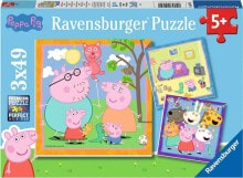 Ravensburger RAV puzzle 3X49 Peppa Pig 05579