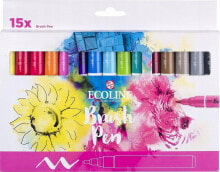 EcoLine Ecoline Brush Pen set | 15 colours